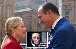 Giorgia Meloni incorona Cirio. E lui cita una frase famosa: "Paganini non ripete"