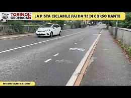 Ecco la pista ciclabile fai da te: una corsia “abusiva” per le biciclette