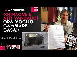 Atti vandalici, incendi e minacce: «Ho paura, ora voglio cambiare casa»