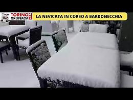 Meteo - Ecco il video della nevicata a Bardonecchia