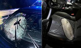 Arrestato per il lancio dei sassi sulle auto: l'accusa è tentato omicidio