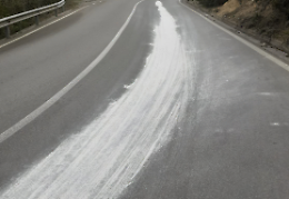 Tir perde gasolio, autostrada Torino-Bardonecchia chiusa fino alle 19