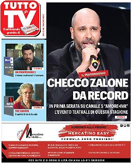 TUTTO IN TV: Da Checco Zalone a "Un professore" con Gasmann, fino a Lady Diana in "The Crown", una settimana per tutti i gusti