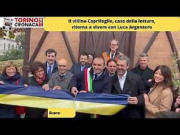 Il villino Caprifoglio, casa della lettura, ritorna a vivere con Luca Argentero - IL VIDEO