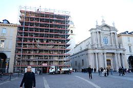 Lavori di restauro per la storica chiesa, danneggiata dal terremoto e persino dalla finale di Champions