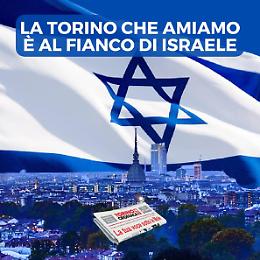 La città difende Israele. La bandiera bruciata è quella dei torinesi