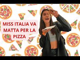 Miss Italia va matta per la pizza (VIDEO e FOTO)