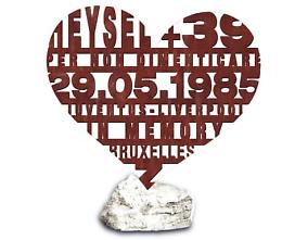 Un cuore per le 39 vittime dell’Heysel. Ecco il monumento finanziato dalla Regione