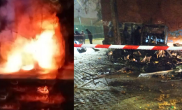 Brucia un camper a Mirafiori: «E' un regolamento di conti fra rom»