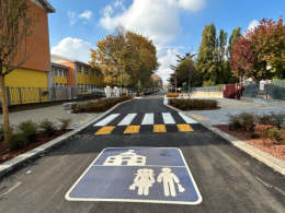 Una nuova zona scolastica davanti la Martin Luther King 
