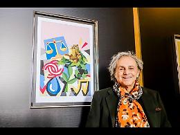 Ugo Nespolo: "Ecco le mie nuove opere e il mio tour in Nord Europa" (L'intervista e le foto)