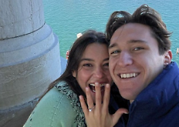 Dopo Rugani, ecco Chiesa. La proposta di matrimonio a Venezia: "Lucia mi vuoi sposare?" 