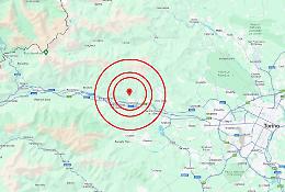 Terremoto in Val di Susa, epicentro a Condove