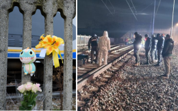 Bimbo investito dal treno, la mamma in lacrime: «Maledetti, il mio Andrei è morto»