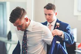 L’uomo Drink Sposo, gli abiti sartoriali di Carlo Lovaglio celebrano l’eleganza del Made in Italy