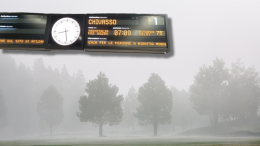 La nebbia blocca un passaggio a livello, treni in ritardo e disagi per i pendolari sulla Pinerolo-Torino-Chivasso 