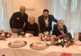 Festa per i nonni centenari con il sindaco: in due raggiungono il secolo di vita 