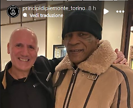 Mike Tyson è a Torino! Ecco dove alloggia l'ex campione dei pesi massimi di pugilato
