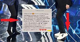 Travolta al Festival di Sanremo, lo scandalo delle scarpe: ecco le chat segrete