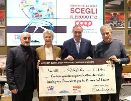 Oltre 155mila euro per la lotta al cancro. Nova Coop: «E’ un grande successo»