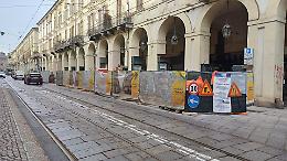 Restyling dei binari tranviari, un anno  di cantieri e linee deviate