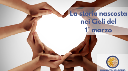 La storia nascosta nei cieli del 1° marzo