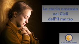 La storia nascosta nei cieli dell'11 marzo