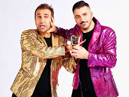 Il “Felicissimo show” di Pio e Amedeo