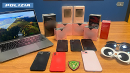 Il telefono rubato a Porta Palazzo spunta a Caselle insieme a profumi e occhiali