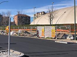 Riqualificazione nell’area della biblioteca Bonhoeffer