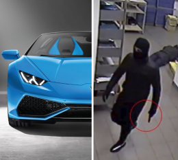 Lusso e Lamborghini con i guadagni delle rapine - IL VIDEO DEI COLPI