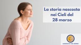 La storia nascosta nei cieli del 28 marzo