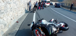 Due motociclisti torinesi feriti in un doppio incidente in Liguria