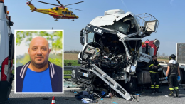 Camionista muore lavorando in un incidente stradale a Carmagnola, oggi i funerali 