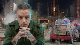 Salmo gira la serie a Torino, ma scoppia un incendio e arrivano i pompieri (IL VIDEO)