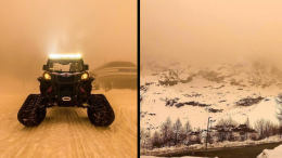 Meteo Piemonte, arrivano la pioggia e la neve rossa. Ecco quando e perché