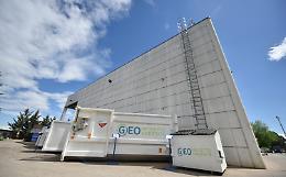 Geo, la “bomba ecologica” diventa un impianto modello