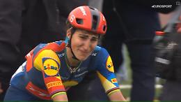 Parigi-Roubaix, Elisa Balsamo in lacrime dopo l'impresa sfiorata
