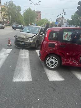 Scontro tra due Fiat Panda al "solito" incrocio