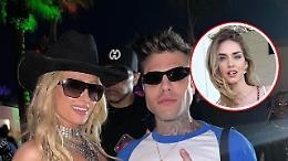Fedez e Paris Hilton insieme al Coachella mentre Chiara Ferragni scompare dai social media