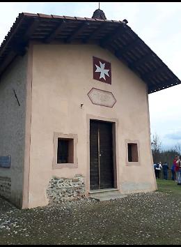 L'antica cappella di San Giacomo di Ruspaglia devastata dai vandali