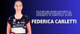 Federica Carletti firma per la Reale Mutua Fenera Chieri '76 