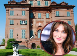 Il castello di Carla Bruni apre le porte al pubblico di curiosi