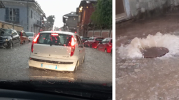 Maltempo, strade e cantine allagate e alberi caduti. E secondo le previsioni pioverà ancora