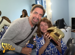 Tapiro d'Oro a Vladimir Luxuria, è il primo della sua carriera