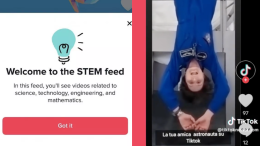 TikTok lancia la sezione 'Stem' in Italia per incentivare l'educazione scientifica e tecnologica tra i giovani
