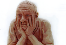 L'avvocato scultore che fece delle sue opere emoticon in terracotta