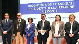 Regionali, candidati divisi su Stellantis, nucleare e Tav:  «Se tirano le bombe...»