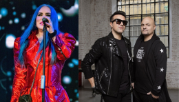Loredana Bertè e gli Eiffel65 fanno coppia