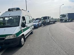 Pioggia di multe sul cavalcaferrovia di Nichelino